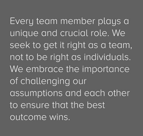 No Ego, Only Outcome