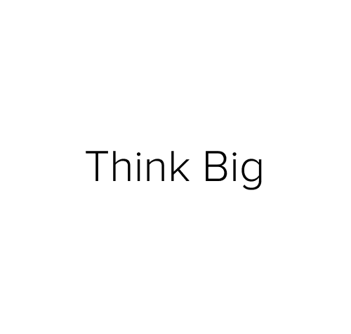 Think Big