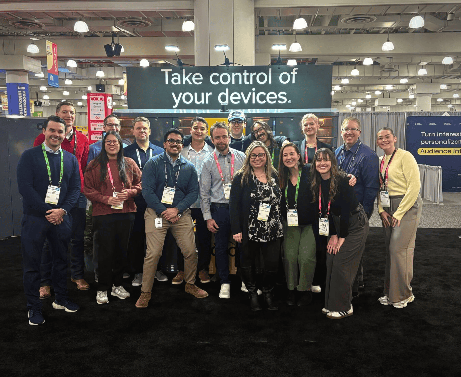 The ARC team at a conference